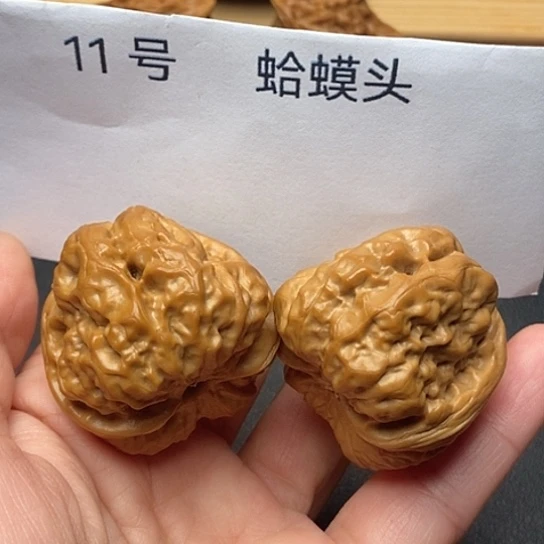 把件核桃38尺蛤蟆头