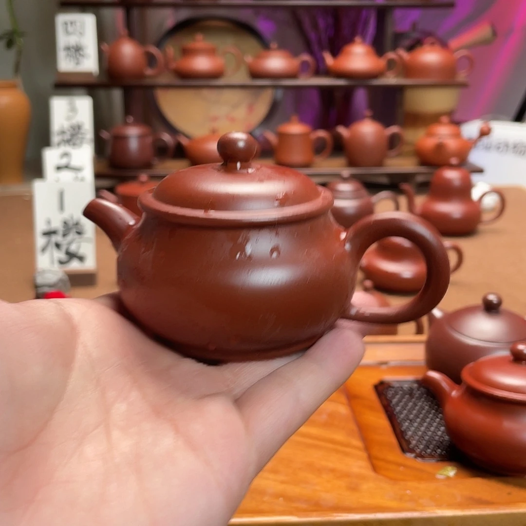 紫砂茶壶（****）明炉薄胎
