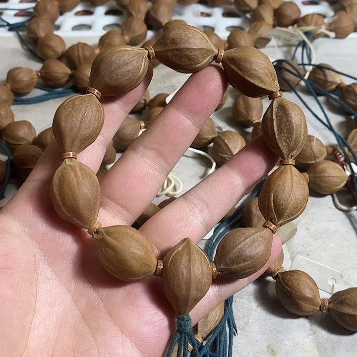 橄榄核手串2029饱满精挑梅林铁核