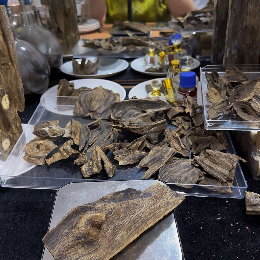 沉香碎屑沉香精品乌身皮油料31克