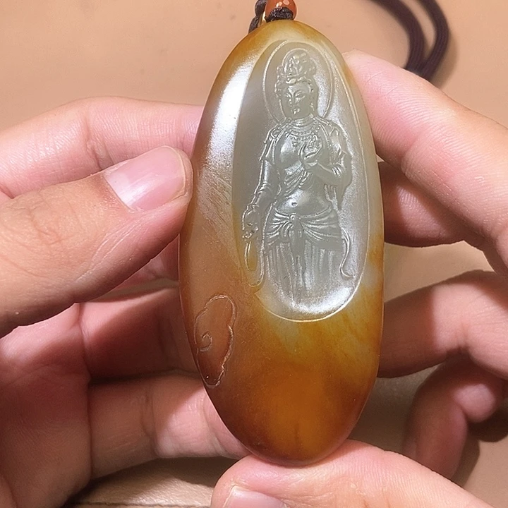 和田玉颈饰未镶嵌HX