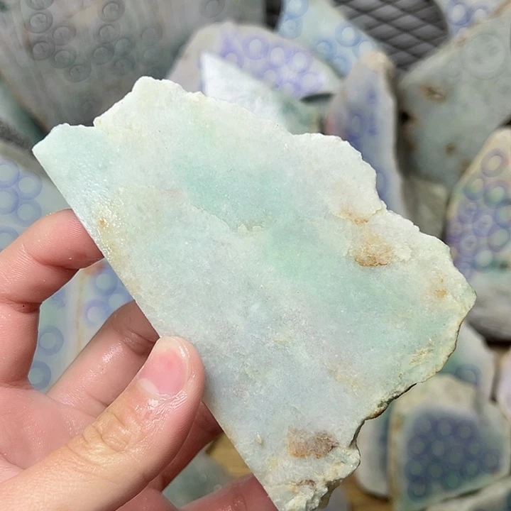 翡翠颈饰未镶嵌纯天然缅甸翡翠