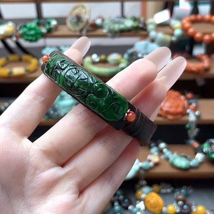 未镶嵌手链翡翠饰品