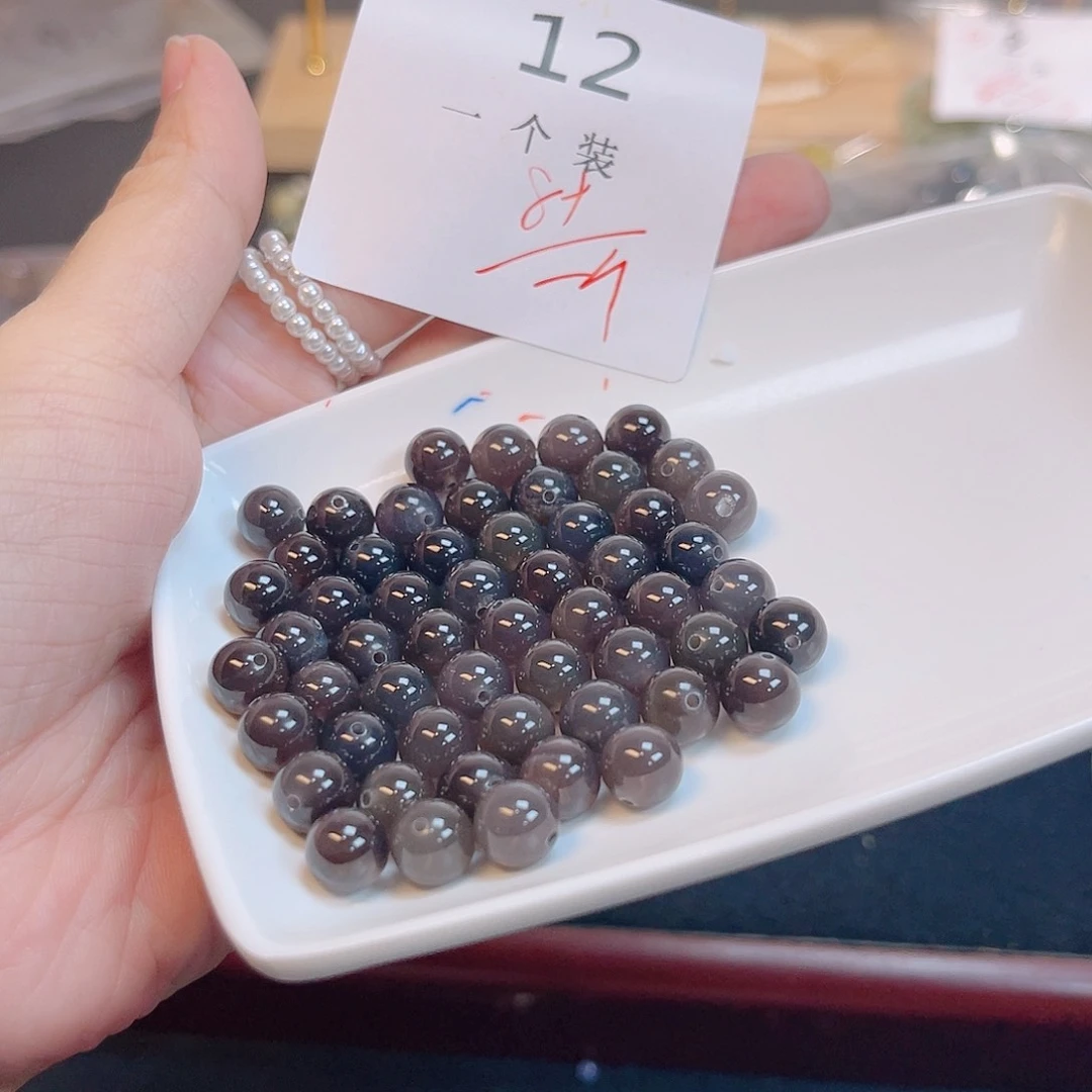 水晶珠宝半成品未镶嵌12 。