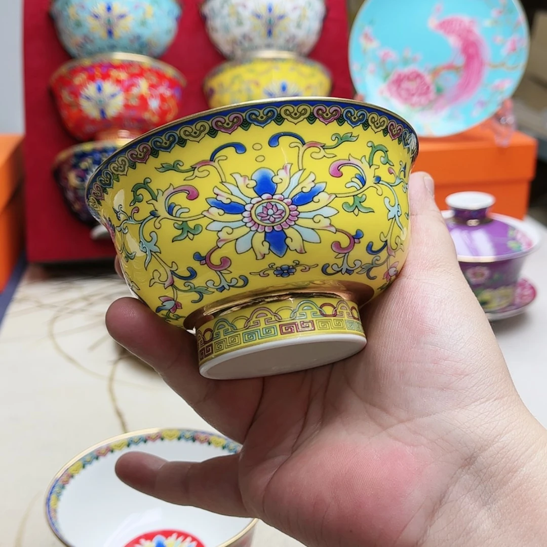 【闪购商品】珐琅4.25英寸6黄。。。。