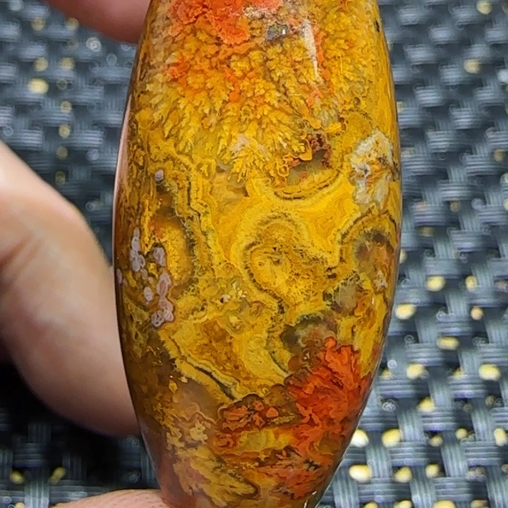 用***9玛瑙/玉髓未镶嵌吊坠