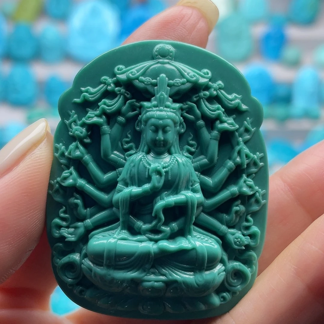 绿松石未镶嵌珠宝奇石