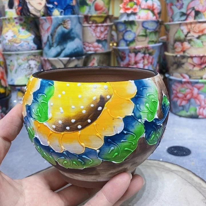 景德镇艺术手绘作品