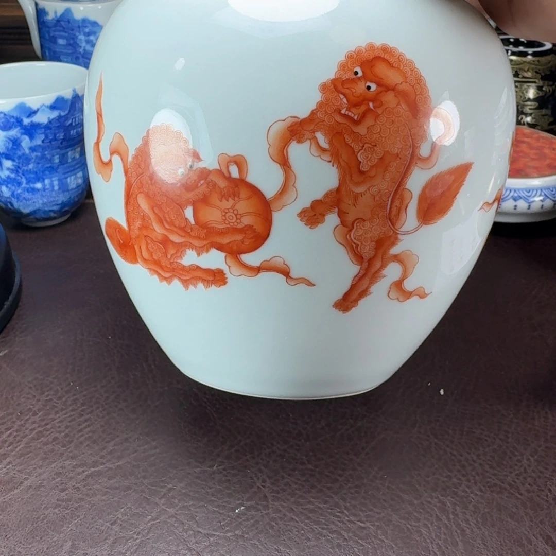 小***记瓷片当代景德镇陶瓷手绘茶具