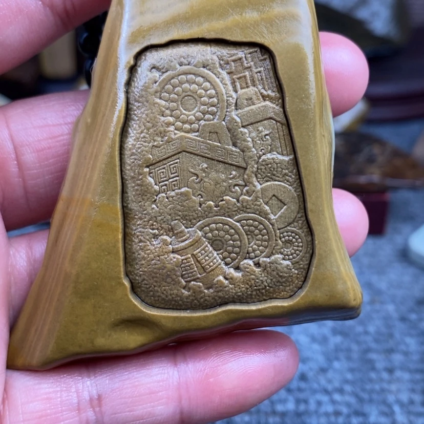 【闪购商品】原石雕刻手把件