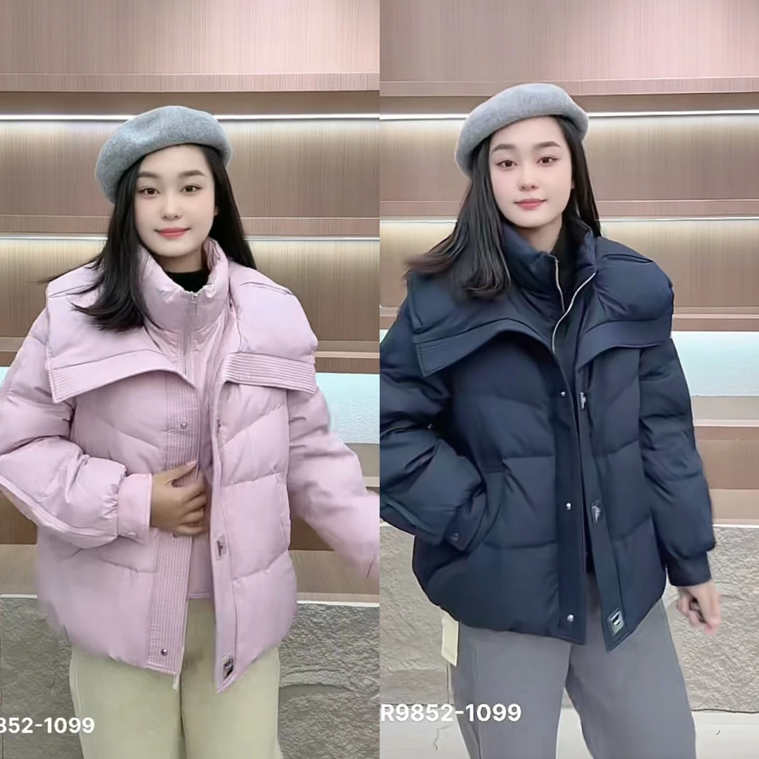 【芮娜】长袖冬季潮流韩版立领-9852