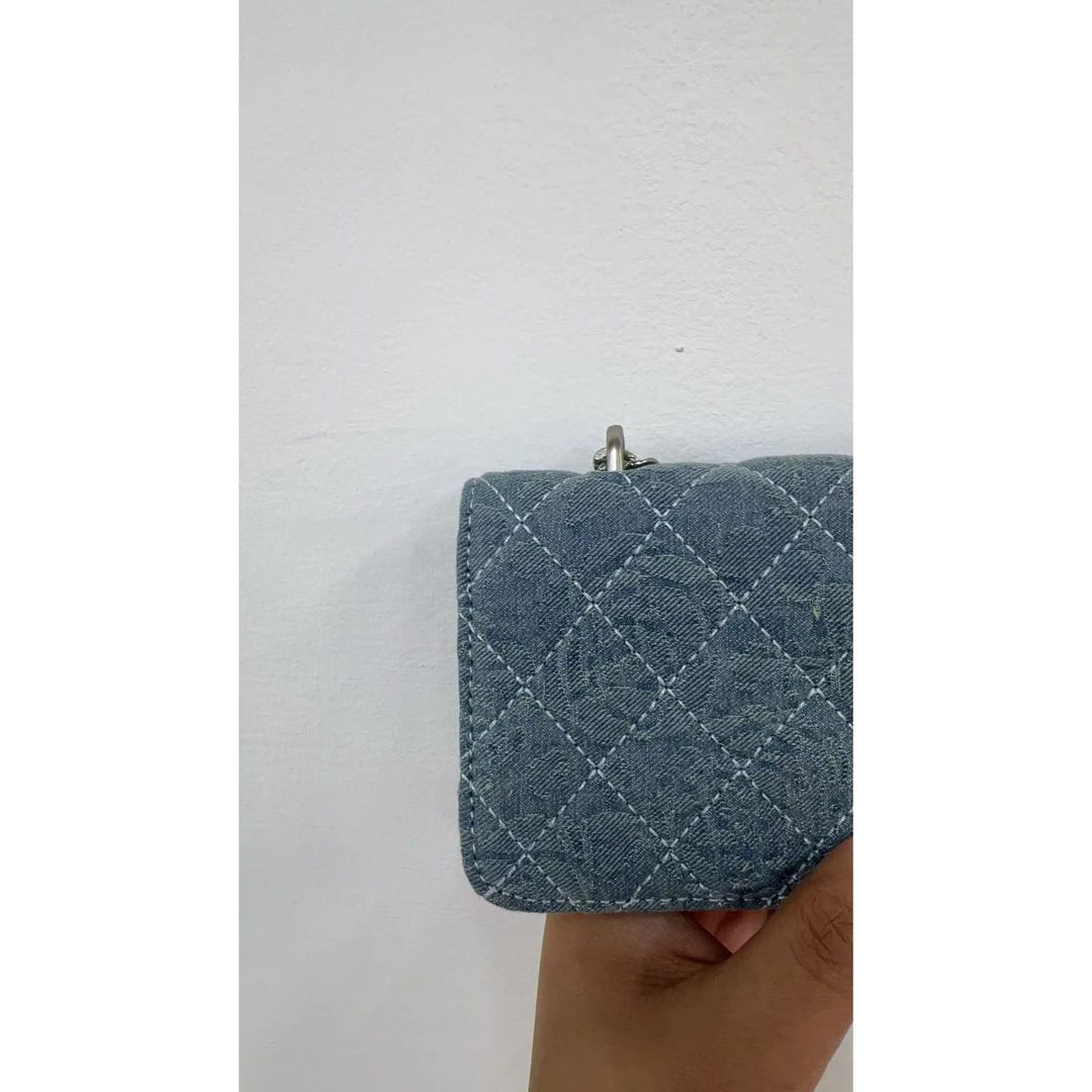 真好看啊~牛仔手机包包