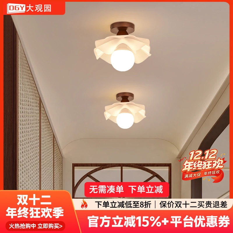 大观园中式过道灯走廊灯中古风楼梯玄关阳台灯走廊灯过道灯I271