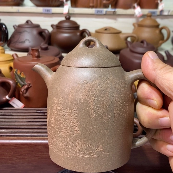茶壶紫砂精工制作