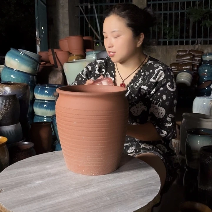 口20高24瑕疵一个盆子