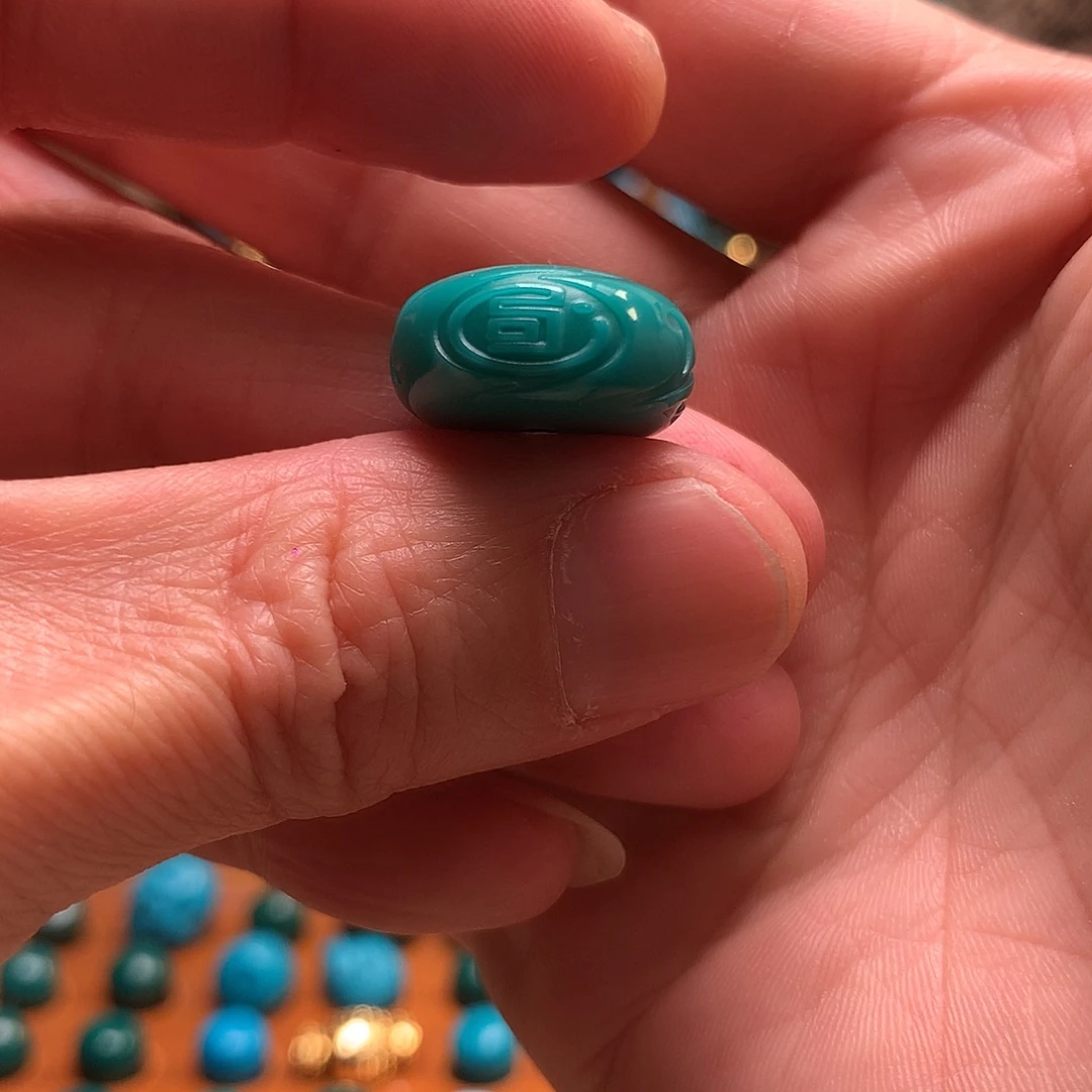 琉璃颈饰果冻色18mm扣子