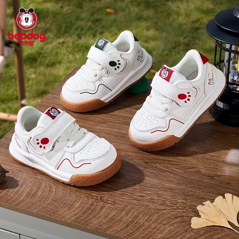 巴布豆童鞋学步鞋男童童鞋2025秋季新款透气软底婴儿机能鞋DB