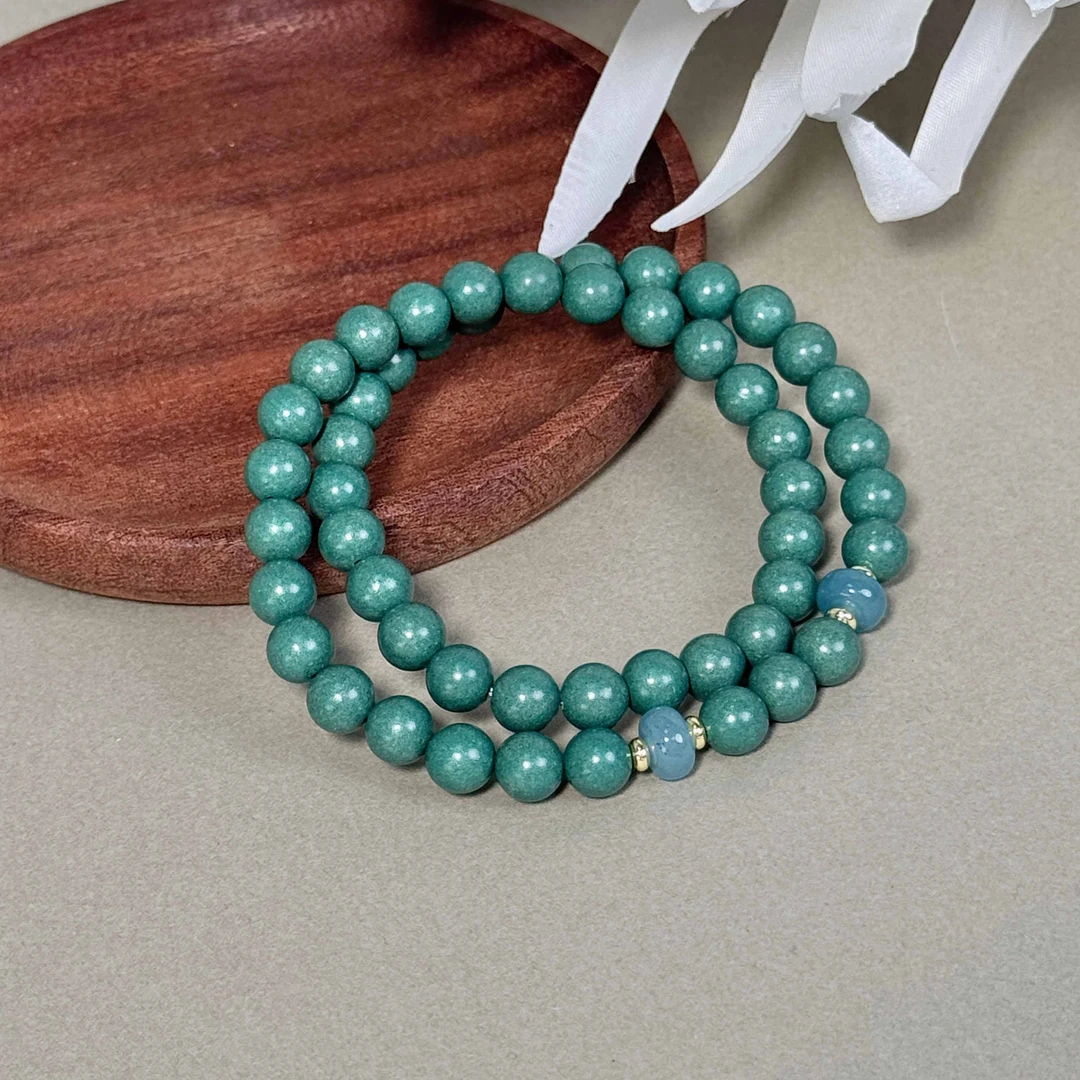 【东方大青龙霜露(双圈)】古法合香饰品-JGMZ