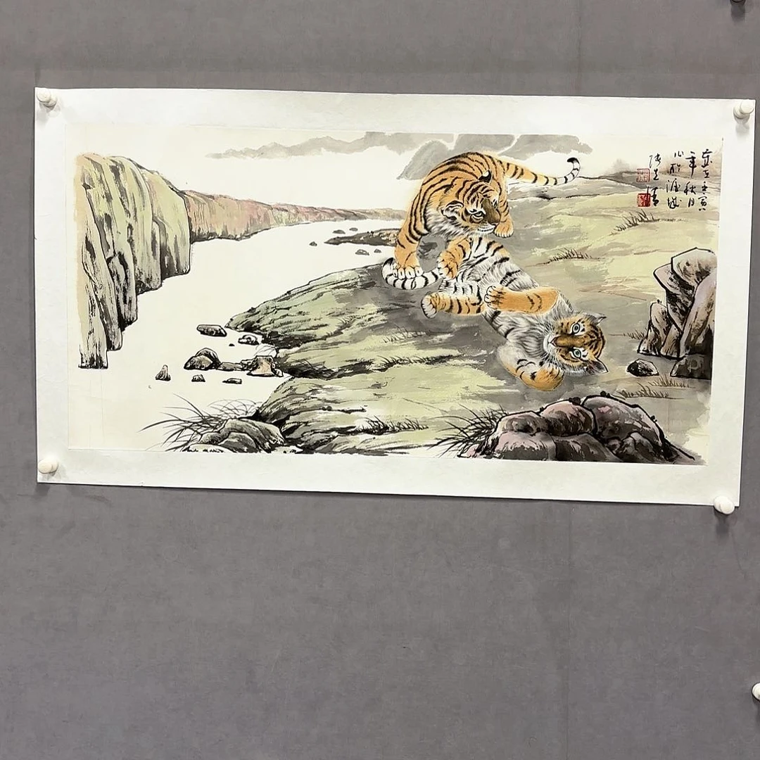 国画国画纯手绘作品请放心去藏