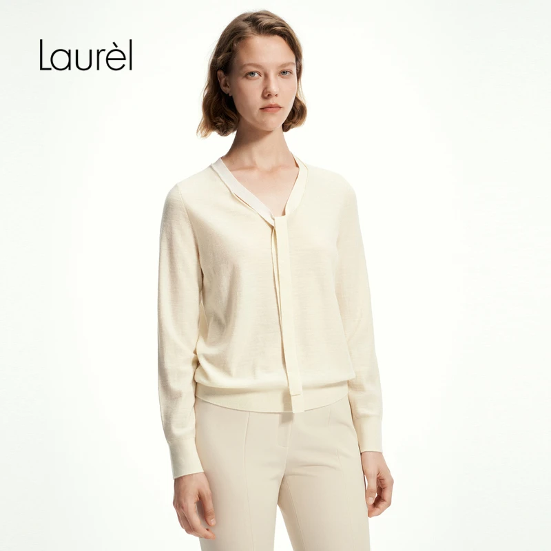 【丽公主专享】Laurel百搭新款打底针织衫女LWL353M01500
