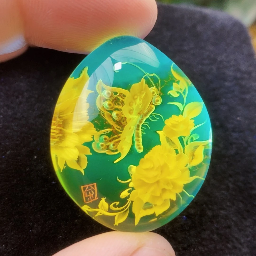 【闪购商品】金珀吊坠(不含链)未镶嵌