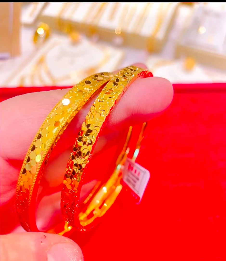 合金手镯 RMG手镯 قاپلىما ئالتۇن بىلەيزۈك