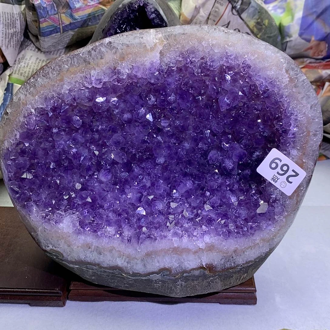 紫晶大型摆件（非配饰）未镶嵌