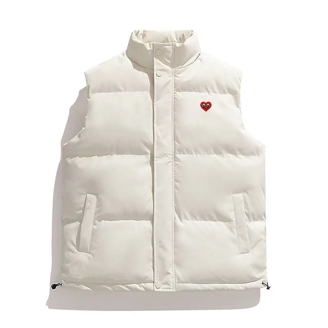 【OY】ART桃心系列百搭棉马甲（51）