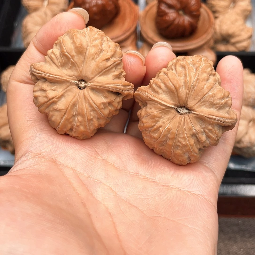 文玩核桃把件41练手对