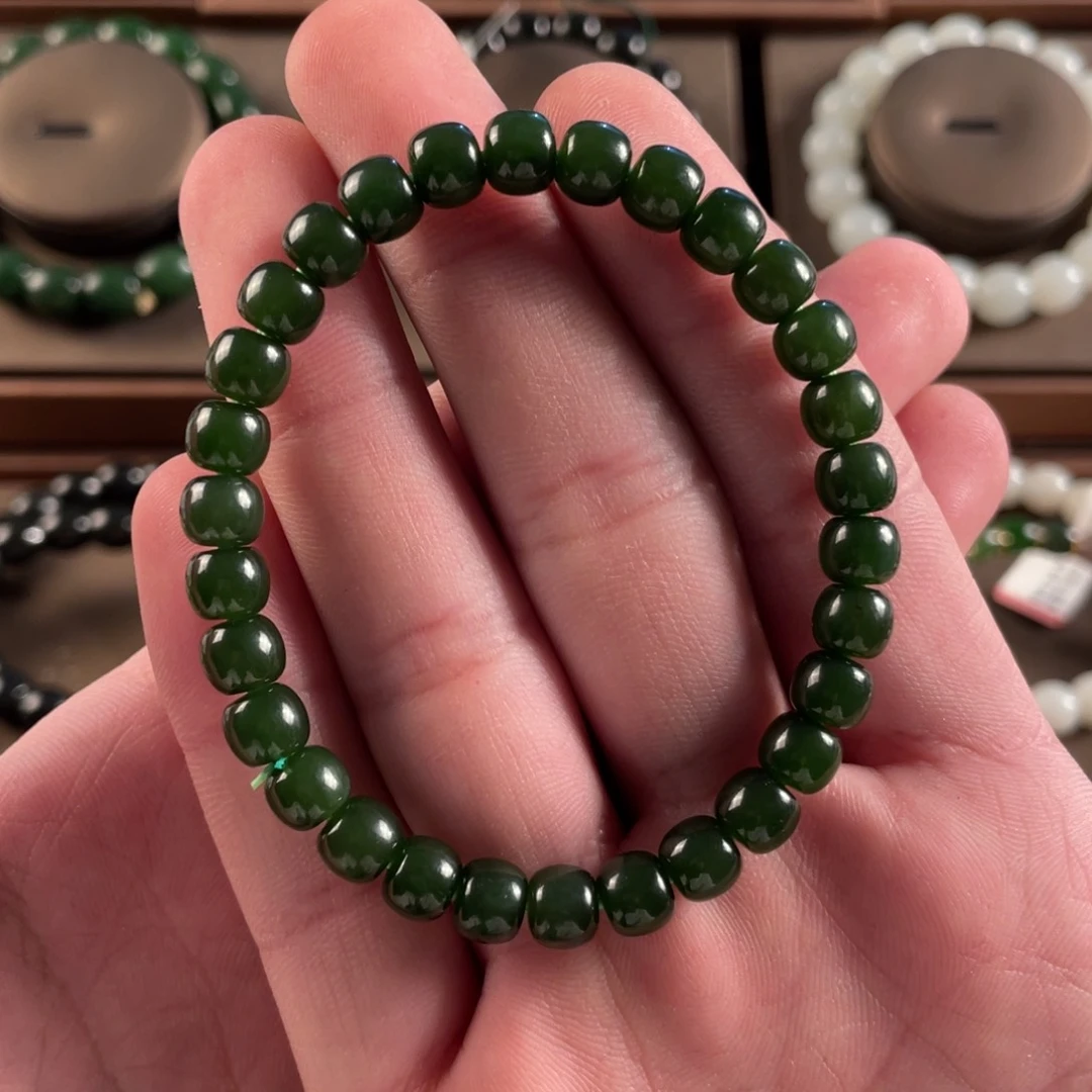 未镶嵌手串和田玉