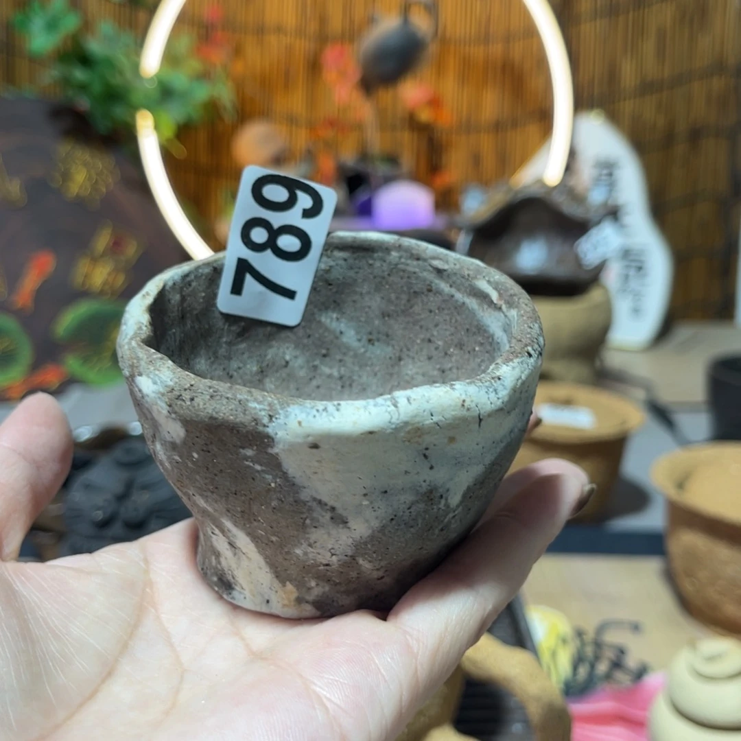 木村信鸿柴烧宝瓶