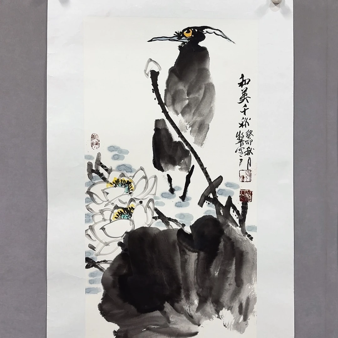 国画亲笔手绘放心去藏