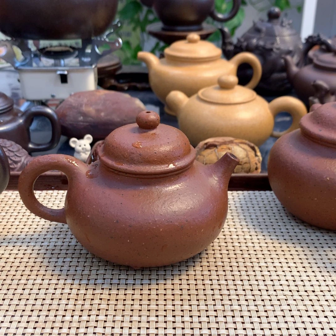恋***旧茶壶紫砂宜兴原矿fkgehj