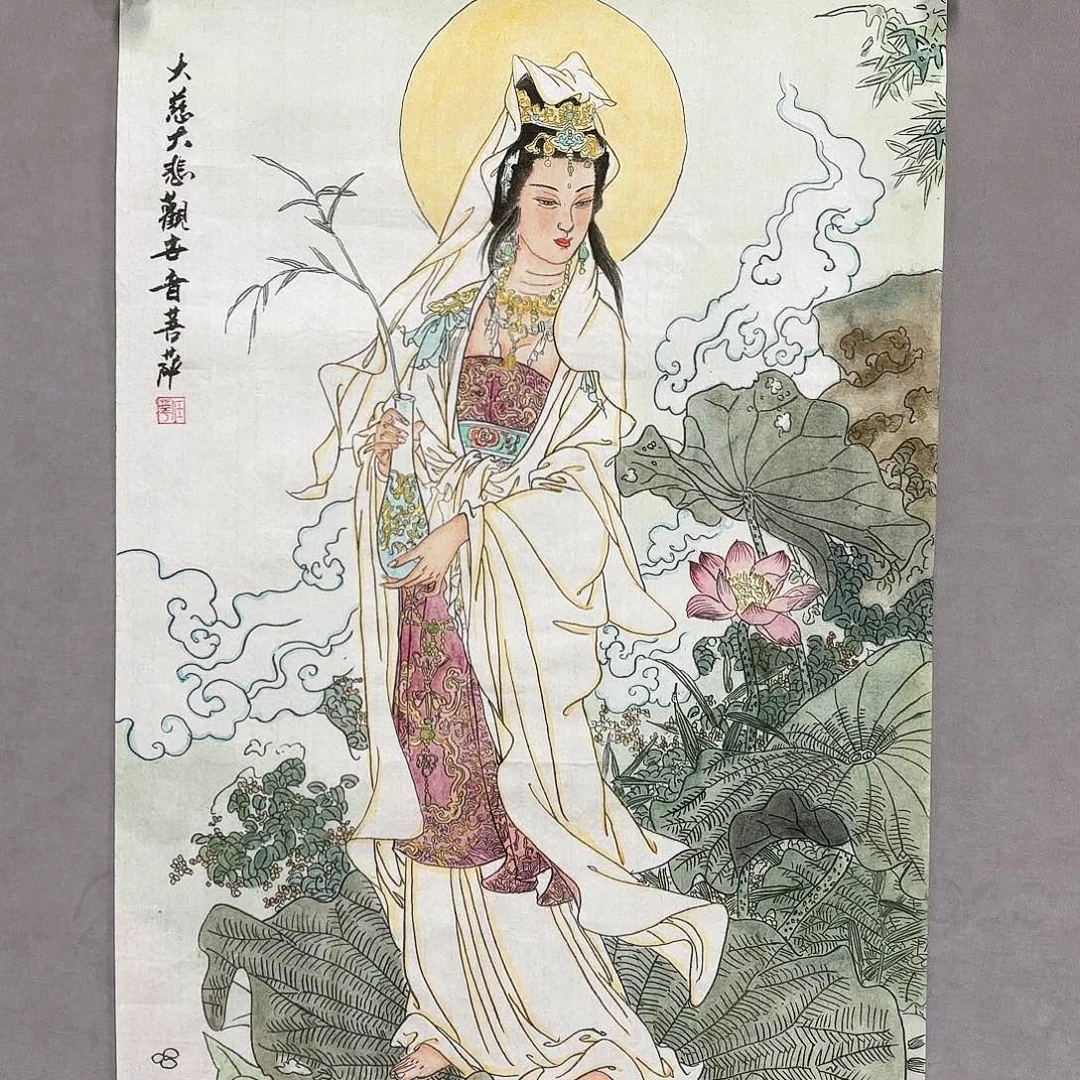 国画国画纯手绘作品请放心去藏