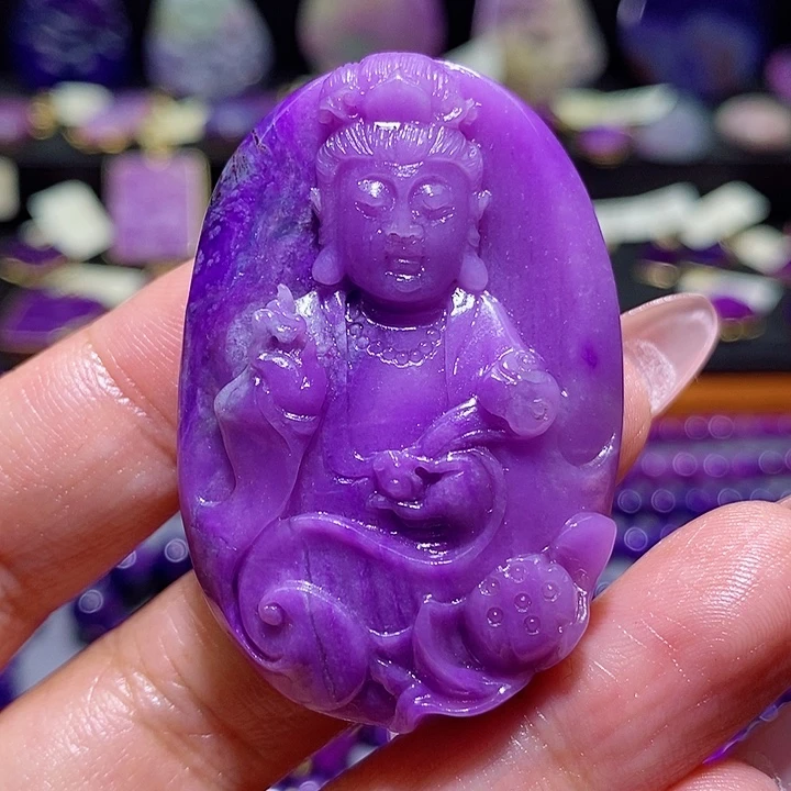 苏纪石（舒俱来）未镶嵌吊坠
