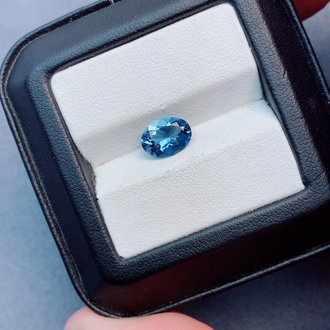 海蓝宝石未镶嵌笔搁1.5ct 超级圣玛利亚