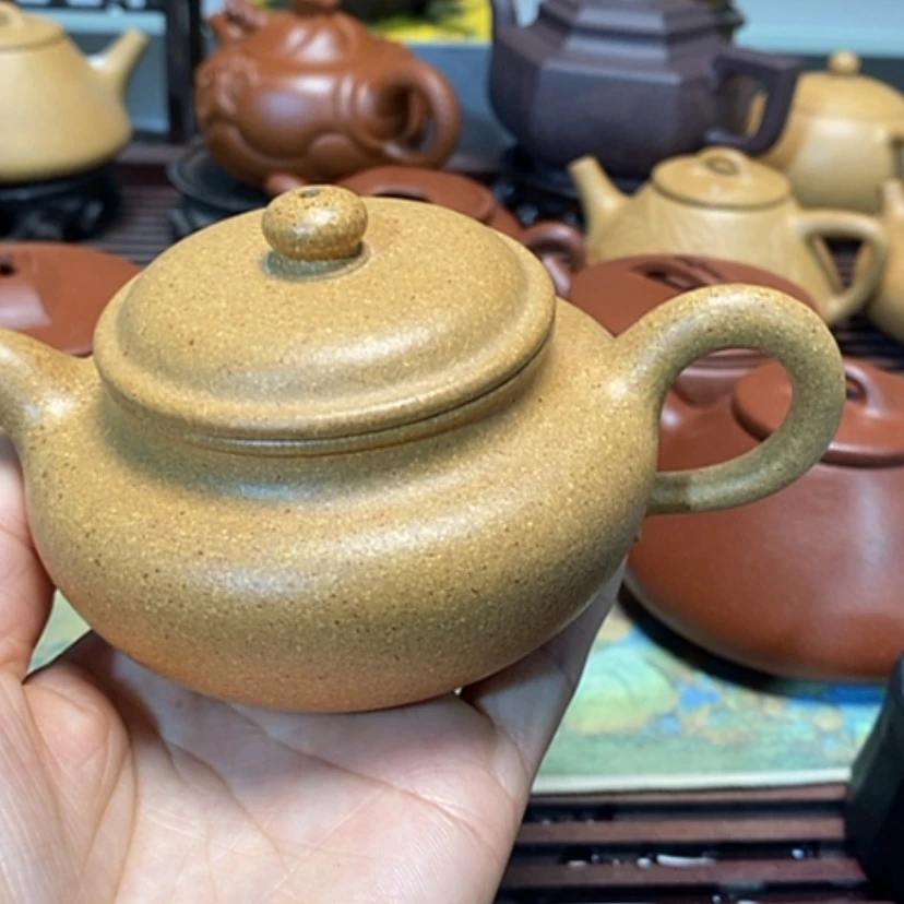 【闪购商品】紫砂茶壶黄金段半手工180毫升