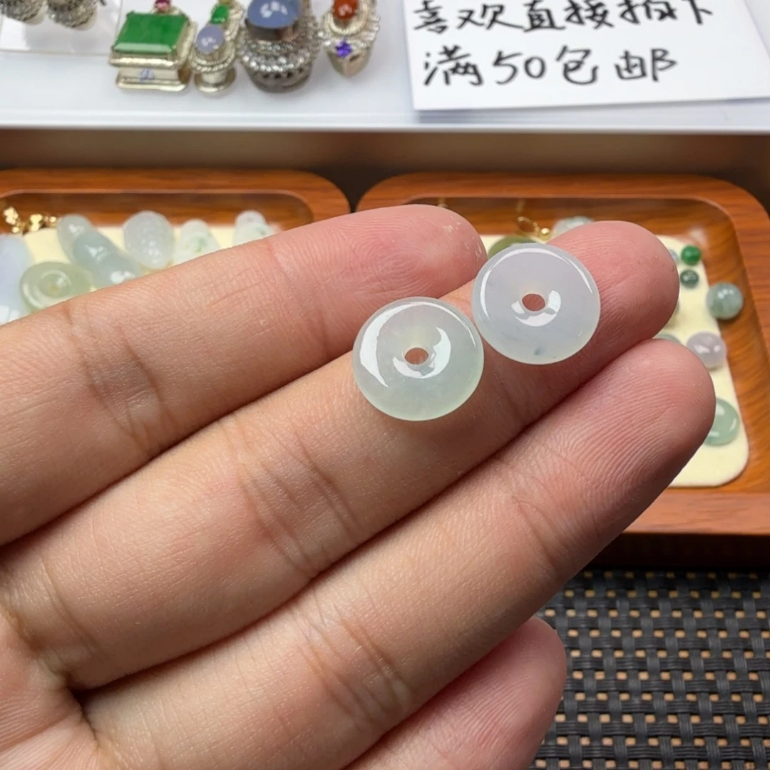 翡翠未镶嵌颈饰翡翠珠子