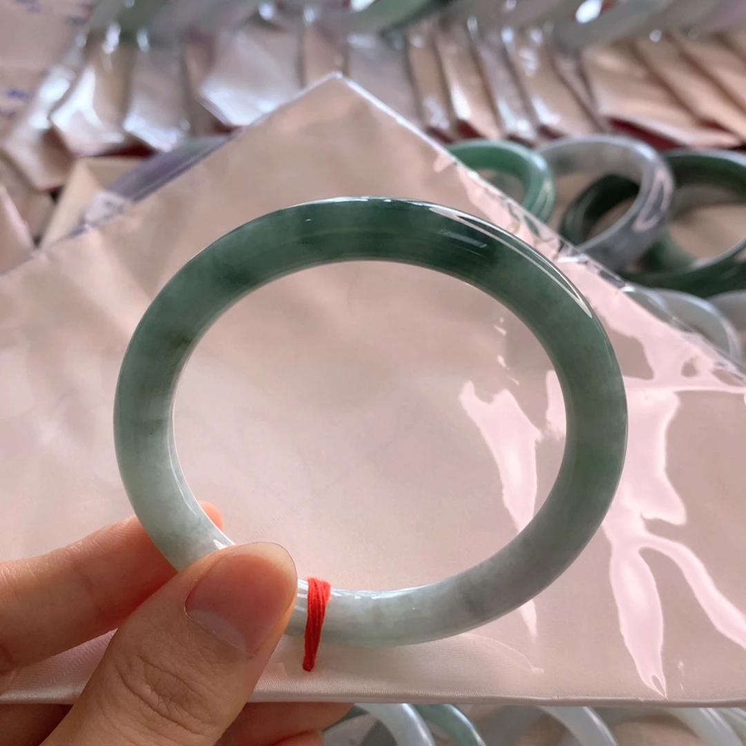 未镶嵌手镯翡翠圆条59