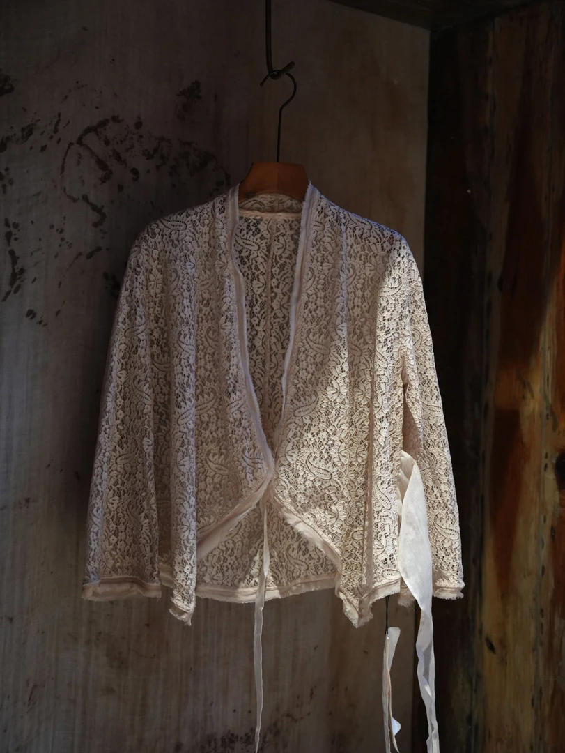 NatureDye 【美侖美奂】BT362677原创设计高级镂空外套