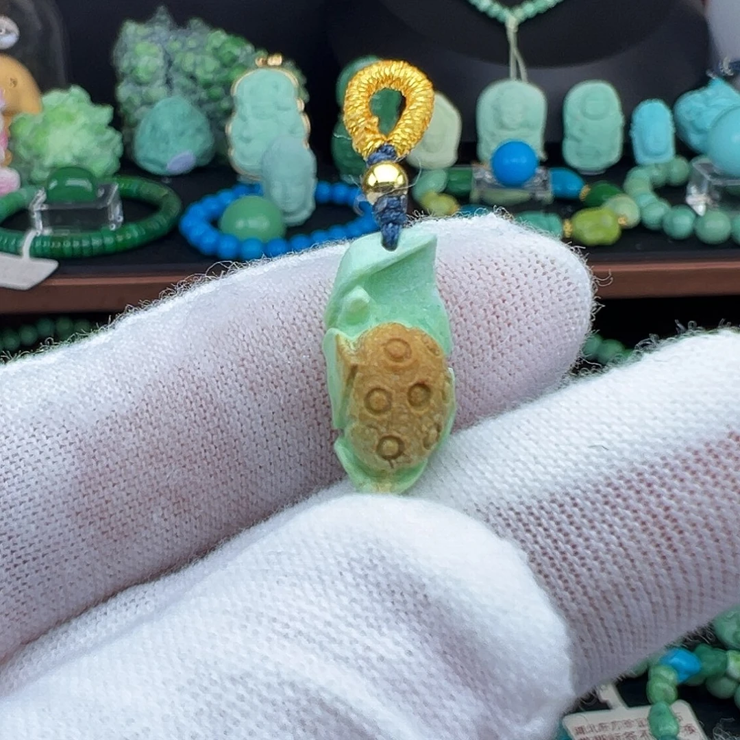 绿松石未镶嵌绿松石主播万丽