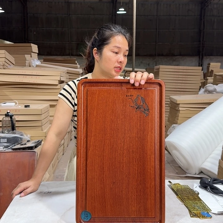 花梨木茶盘50*30尺寸