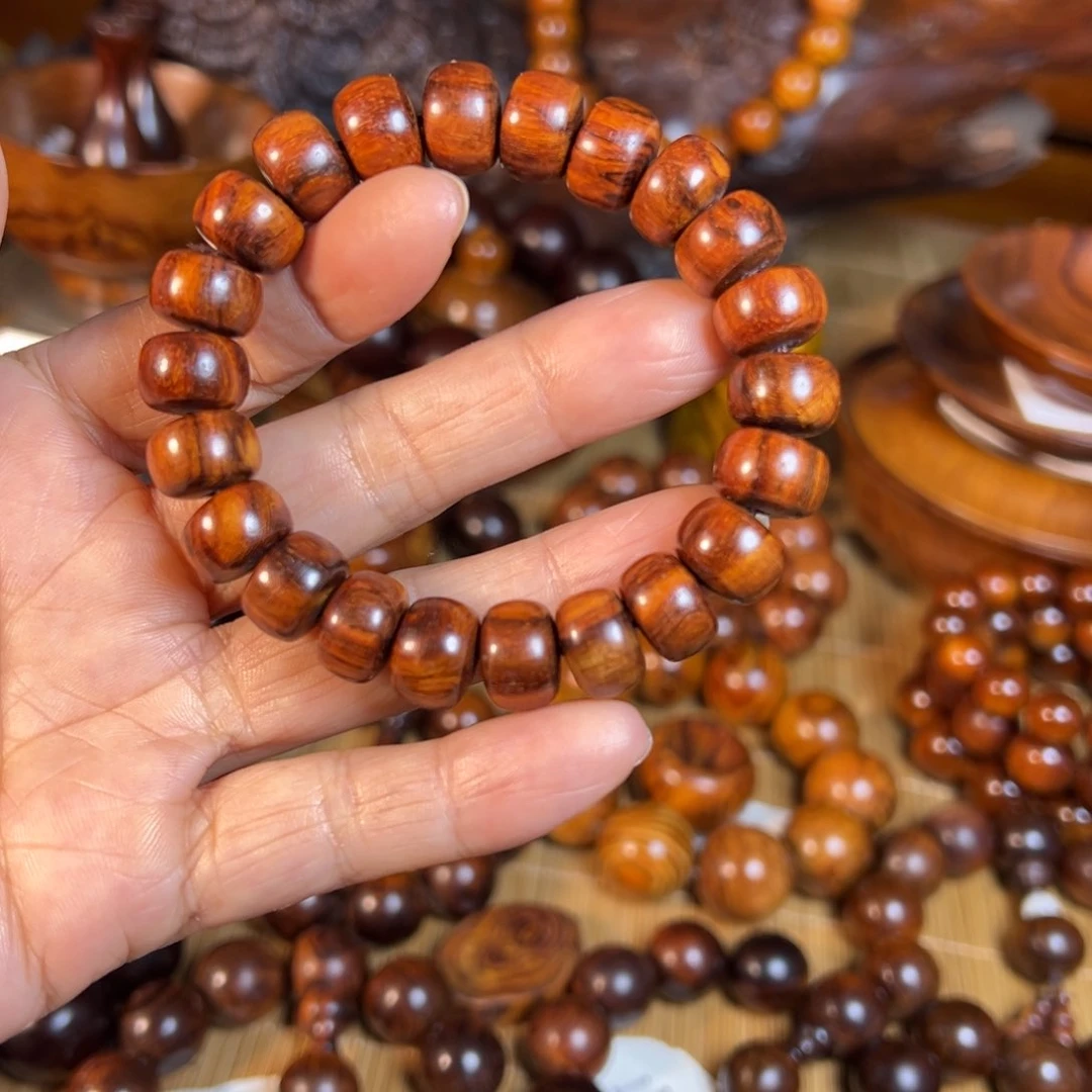 黄花梨/降香黄檀海南黄花梨算盘珠