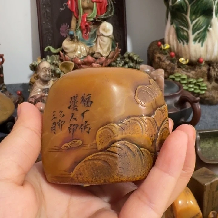 用***4石材手工艺品摆件包邮