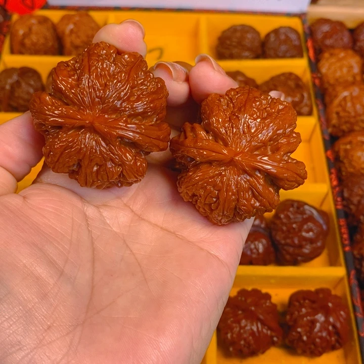 桃核吊坠南****）粗筋一对8LXP#00#