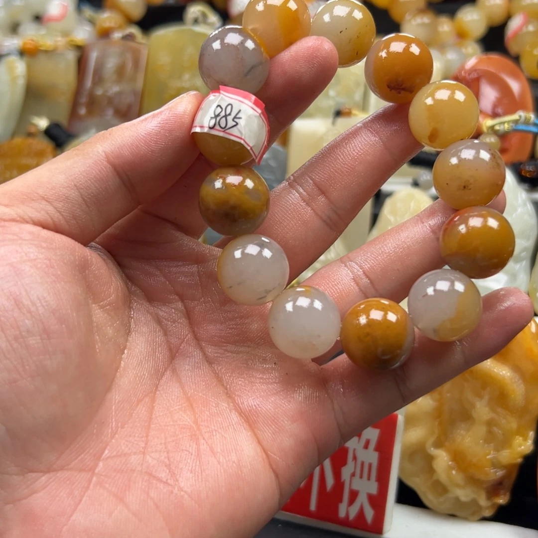 石英质玉（黄龙玉）未镶嵌多样性发货，发其一