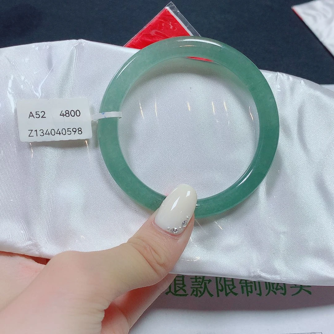 翡翠未镶嵌手镯翡翠手镯52