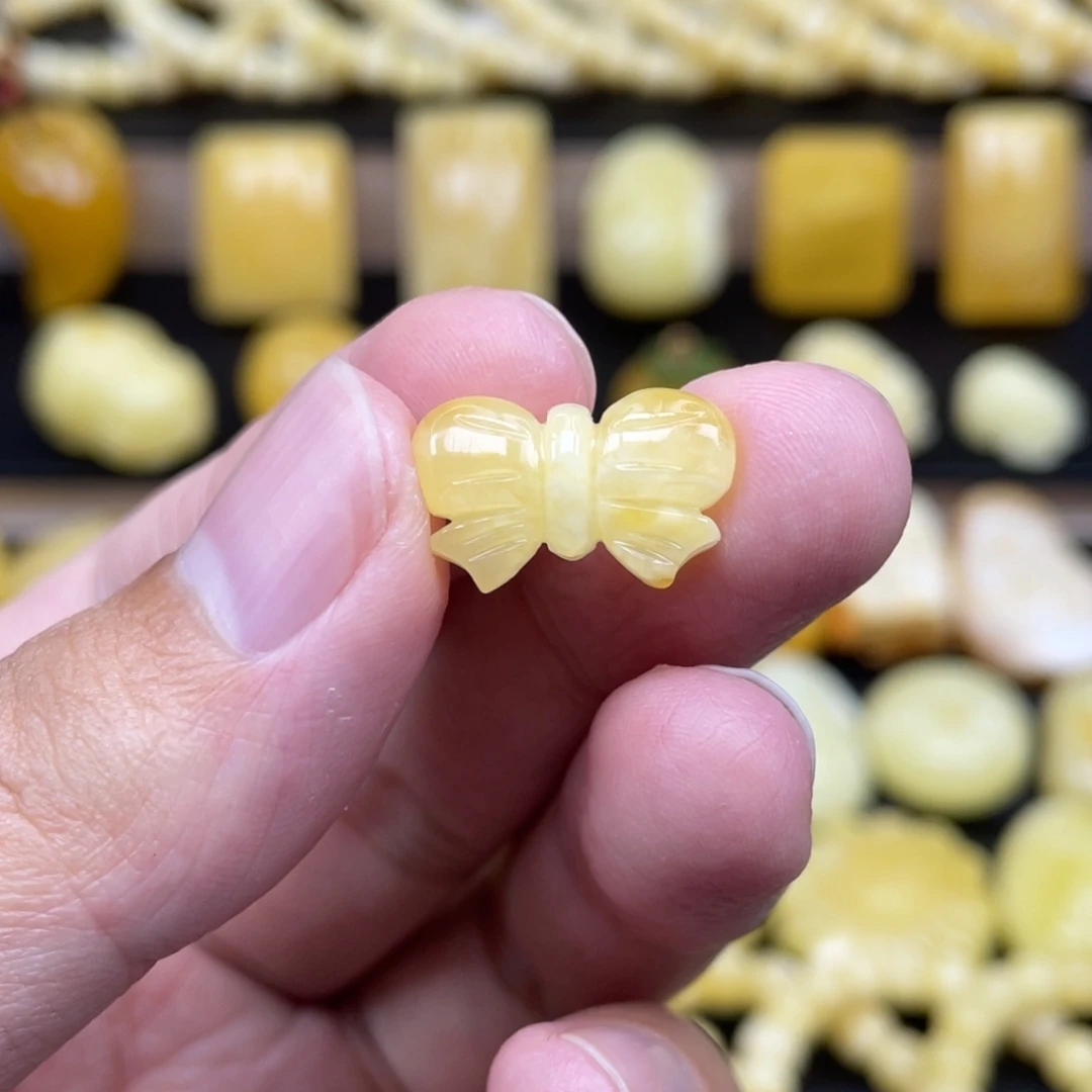 琥珀未镶嵌裸石琥珀蜜蜡