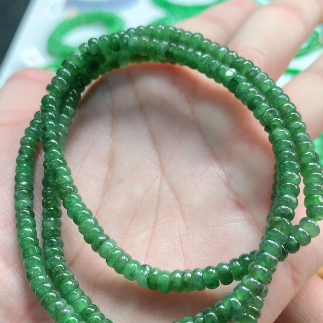 翡翠未镶嵌手链翡翠