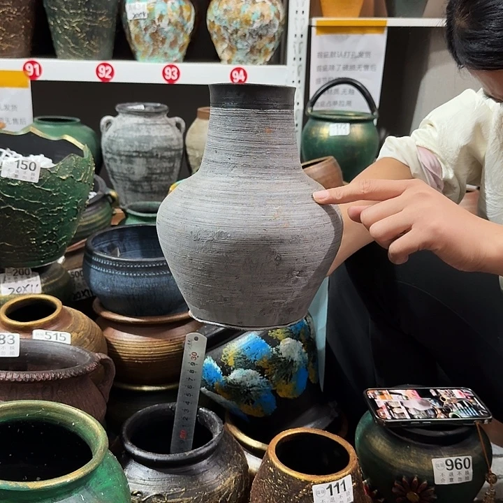 灰白高脖高度23口径8